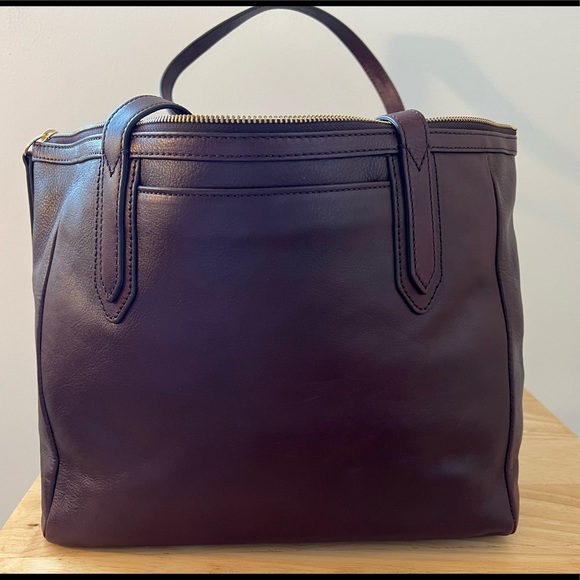 Fossil Sydney Tote in Rum Color - Picture 3 of 13